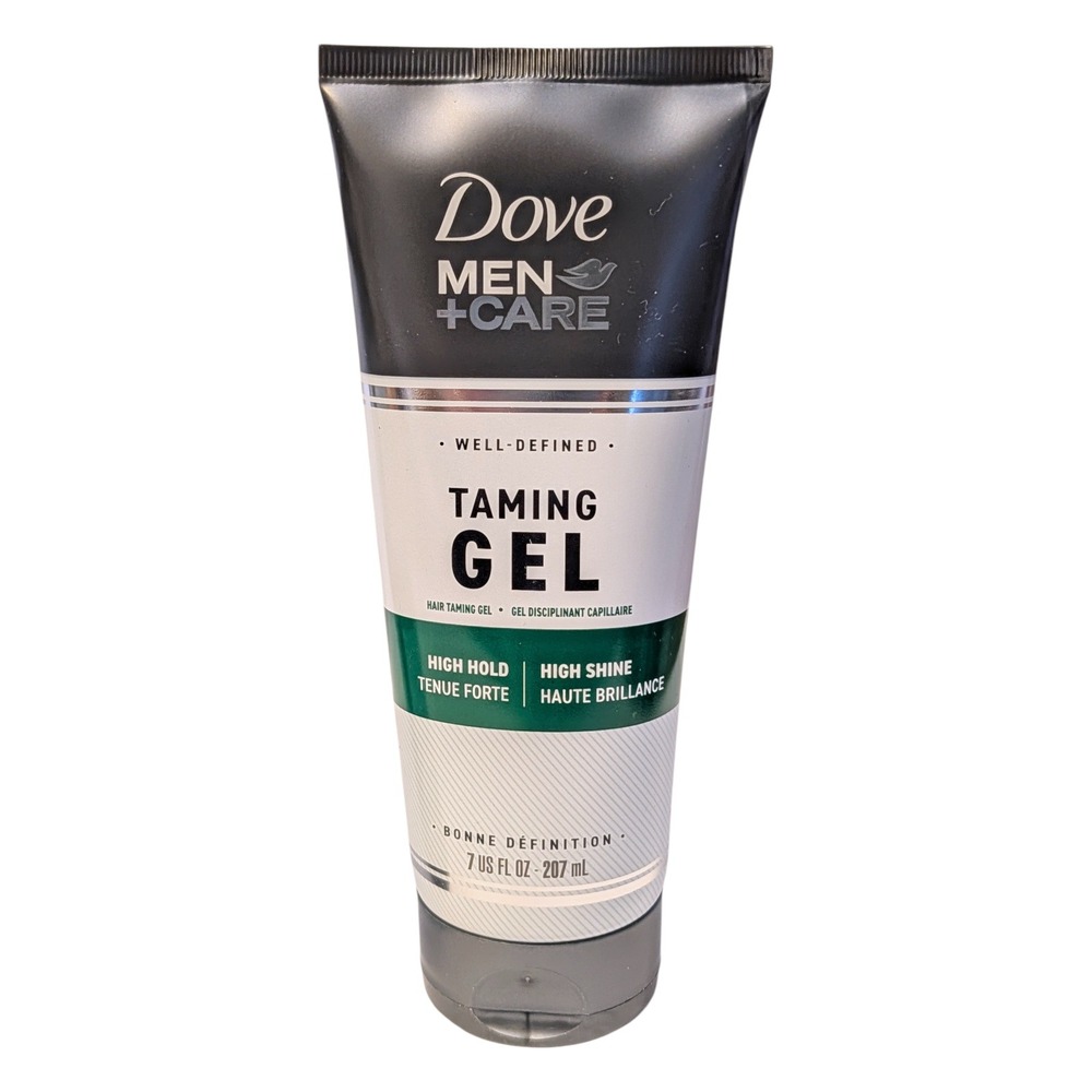 Dove Men+Care Taming Gel High Hold & Shine 7 oz 3 Pack Tubes Hair Styling - Picture 3 of 4